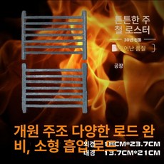 아궁이문 화덕문 화구덮개 가마솥 도어 강철 부속 교체 문짝 무쇠 시골 황토방 구들장 화구문, 1개, 소형 흡입식 바 주철 양면, 1cm