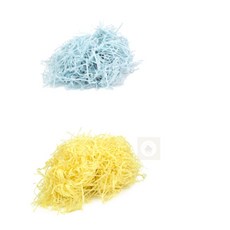 도토리마켓 종이 스타핑 종이완충재, 연노랑 50g