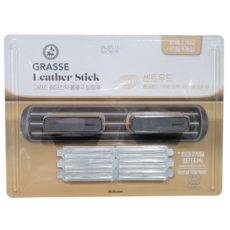 불스원 그라스 레더스틱 본체2개 + 리필6개 2종, 1개, 센트우드