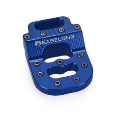 오토바이 브레이크 레버 페달 익스텐더 발 페그 확대 확장, 4. 파란색, 기본