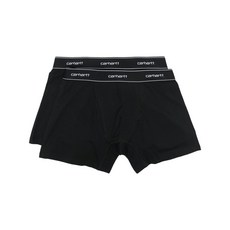 칼하트윕 로고 프린트 웨이스트밴드 복서 브리프 2팩 세트