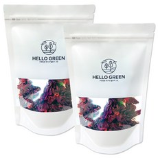헬로우그린 히비스커스 꽃 잎차, 150g, 1개입, 2개