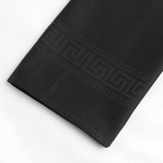 베네르디 바리스타 린넨 타월, 블랙, 1개