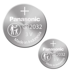파나소닉 리튬 코인 건전지 배터리 보호 포장 CR2032, 2개입, 1개
