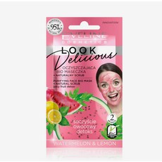 이브라인 Eveline 페이스 수박&레몬 수분 보습 브라이트닝 마스크 10ml, 1개, 1개