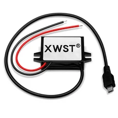 DC 컨버터 벅 전원 공급 장치 마이크로 C타입 미니 USB 전압 조정기 변압기 방수 CE RoSH 12V 5V 15W, 04 Single MINI USB, 01 DC 12V 24V, 02 5V 3A