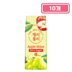 MDS 젤리블리 제로슈거 애플샤인 젤리, 10개, 60g