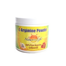 Nature's Life L-精氨酸粉 無味, 1罐, 300g