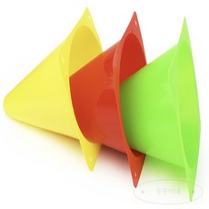 동동 생활용품 훈련 꼬깔콘 유아체육용품, 노랑