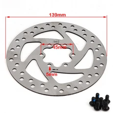 전기 스쿠터 기계식 디스크 브레이크 Kugoo M4/M4 Pro용 로터 캘리퍼스 교체 부품 8/10 인치, 04 Brake disc A
