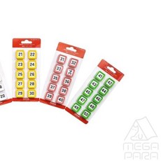 미니파라 숫자 자석 세트 녹 31-40 학습교구