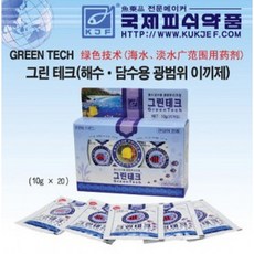 국제어약 그린테크 수용성 이끼제거제, 20개, 10g