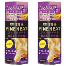 키키유 파인히트 탄산입욕제 프레시 허브, 400g, 2개