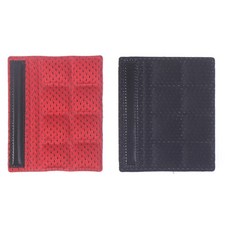 헬멧용 턱패드 3개 안전모 끈커버 쓸림방지 오토바이 킥보드 턱받침 스키, 02헬멧턱패드-레드