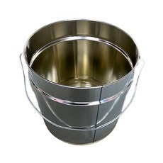 페인트통 사이깡 공캔 휴지통 인테리어 4L_10개묶음, 1개