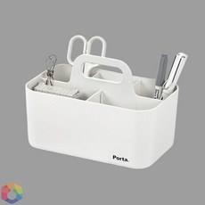 5보급창고 리템 포르타 옵티모 데스크오거나이저, 화이트 273395