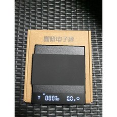 HOWYAI 智能手沖義式兩用電子秤, 黑色, 1個, 慕尼黑.伊麗莎白系列