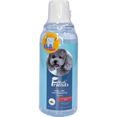 Fresh Friends好口氣 寵物天然酵素牙膏 寵物潔牙 寵物牙刷 指套刷 貓狗潔牙水, 1個, 犬用潔牙水330ml-薄荷