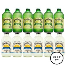 분다버그 375ml 라임앤비터스6개+트레디셔널 레몬에이드6개 총12개, 12개