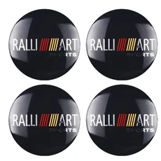 호환 4PCS 56/60mm 차량 스타일링 휠 센터 허브 캡 림 커버 배지 엠 블 럼 스티커 Mitsubishi Lancer Asx O, 08 56mm Sticker