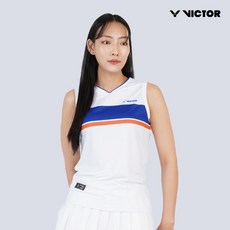 빅터 VICTOR 아울렛 Flex Pro Sleeveless 여성 민소매 25BGW100F 배드민턴 탁구 스쿼시 스포츠웨어
