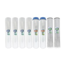 WSD濰思德淨水 20吋大胖三道一年份濾心組, 1箱, 第二道 椰殼活性碳UDF