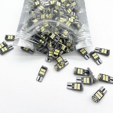 Wholesaale CANBUS T10 26SMD 4014 칩 Led 흰색 신호 램프 돔 독서 통관 조명 자동차 인테리어, 06 파란, 02 2pcs, 1개