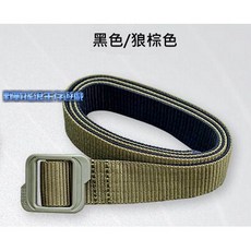 【野戰搖滾】SECTOR SEVEN 雙面戰術腰帶 MultiCam數位沙漠迷彩兩用 勤務腰帶多地形迷彩尼龍腰帶, 黑色/狼棕色,M, 1個