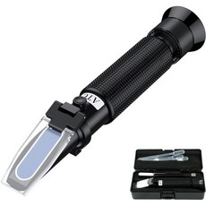 TOOGOND Professional Salinity Refractometer for Saltwater Aquarium Pools and TanksDual Scale 0100, 1개