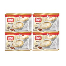 GREAT TASTE White 3in1 Coffee Mix 雙包裝 50g, 1個