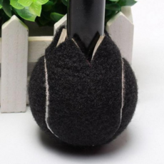 M12248 1P 커버 발 의자 테니스공 방지 긁힘 SG-1DP01-1103, 블랙