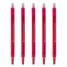 지구화학 투명이 색연필 낱색 (샤프식), 빨강(1P), 5개입