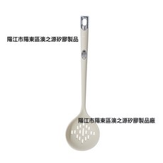 DFMEI 硅膠鏟勺廚房不粘鍋專用炒菜鏟子耐高溫火鍋湯漏勺廚具烹飪套裝, 1個, 如圖, 漏勺