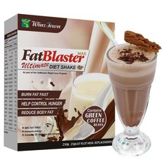 有間美妝優選店 Original Loss Slim Shake Fat Blaster Milk Slim Drops 瘦身奶昔 阻斷熱量 燃燒脂肪 多種口味, 1個, Chocolate flavored