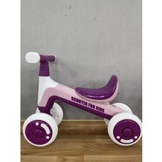 DFMEI 兒童平衡車1-3歲寶寶學步車女男孩無腳踏小童滑行四輪溜溜車, 1個, 1cm, 紫羅蘭:獨立包裝