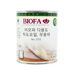 강력한 침투와 흡수력 목재 재질 강화 무용제 하도오일 비오파천연하도오일 3755 375ml, 374ml, 1