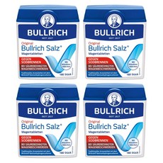 Bullrich 불리치 살츠 속쓰림 퀵 에이드, 4개, 180정