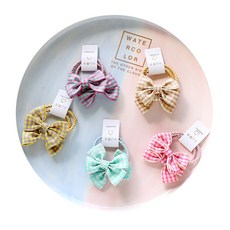 JoyBaby 兒童蝴蝶結髮圈 5對入 可愛髮飾套裝