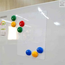 붙이는화이트보드 자석식 화이트보드 A4 리4치점빵