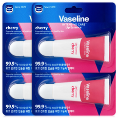 바세린 립 에센스 립밤 립케어 체리, 4개