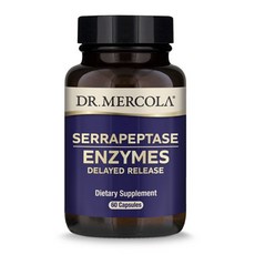 DR. MERCOLA Serapeptase 酵素緩釋膠囊, 1個, 60 件
