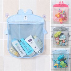 욕실 장난감 세면도구 메쉬 정리함 URK-440, 1개, 핑크