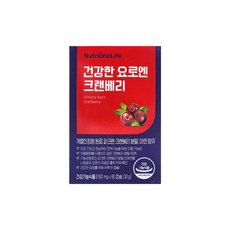 뉴트리원 건강한 요로엔 크랜베리, 60정, 1개