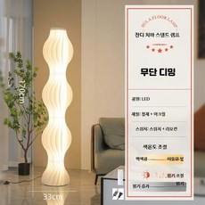 크리에이티브 라탄 스커트 플로어 램프 거실 무드등 침실 인테리어 조명, 14_21개높이170CM조명라이브방송