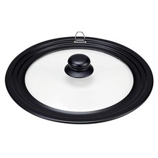 파얼 메탈(PEARL METAL) 유리창 포함 프라이팬 뚜껑 24_28cm용 프라이팬 커버 오일 파트너 H-5072