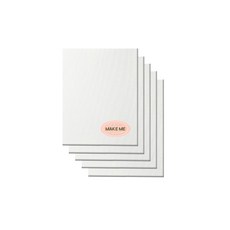 [메잌미] 무지 캔버스 판넬 보드, 5개, 10x15