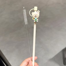 스탠리호환 빨대 뚜껑 마개 캡 악세서리 스토퍼 짚, 1개, 보라