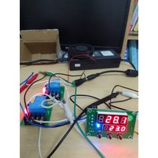 DC12V PID制冷晶片專用溫度控制器 雙繼電器, 1個, 30A