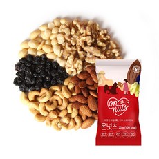 산과들에 프리미엄 믹스넛 온넛츠 하루견과 20g, 50개