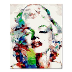 ADICO DIY 數字油畫 40 x 50 cm PFF53, 優雅的瑪丹娜